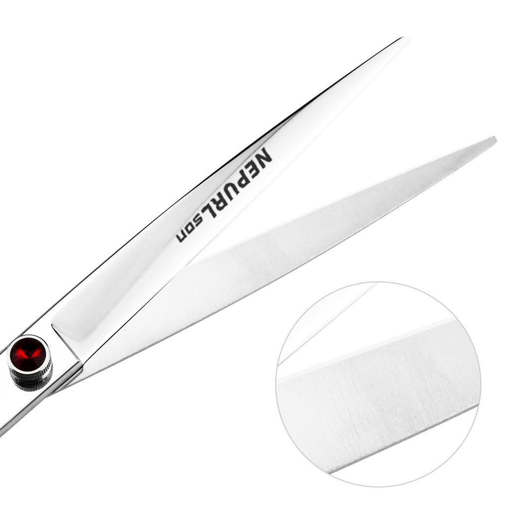 8.0" Napsen Swivel Handle Professional Pet Grooming Shears