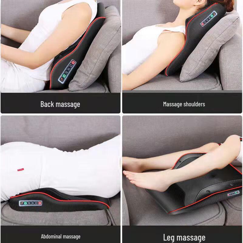 Multi-functional Shiatsu Massage Cushion for Neck, Shoulder & Back