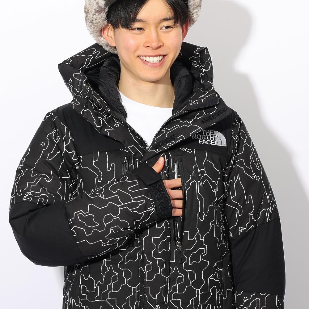 The North Face Novelty Baltro Light Down Warm and Black Tree Size S Jacket, Unisex, Windproof, Bark,