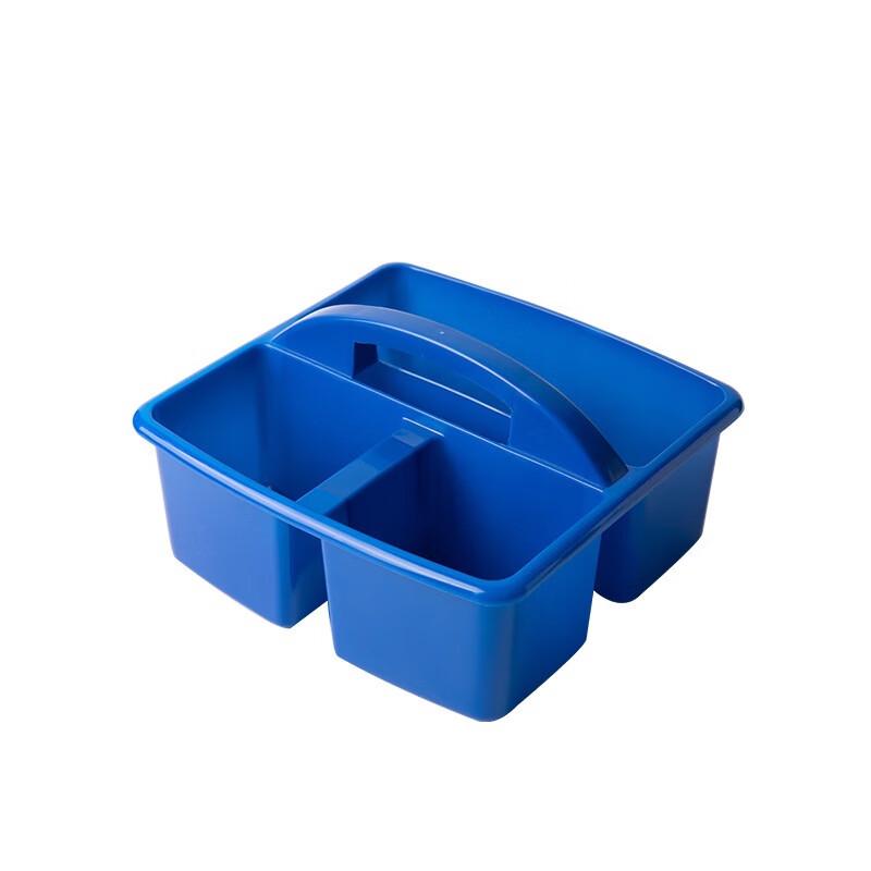 Plastic Handheld Storage Basket with Dividers