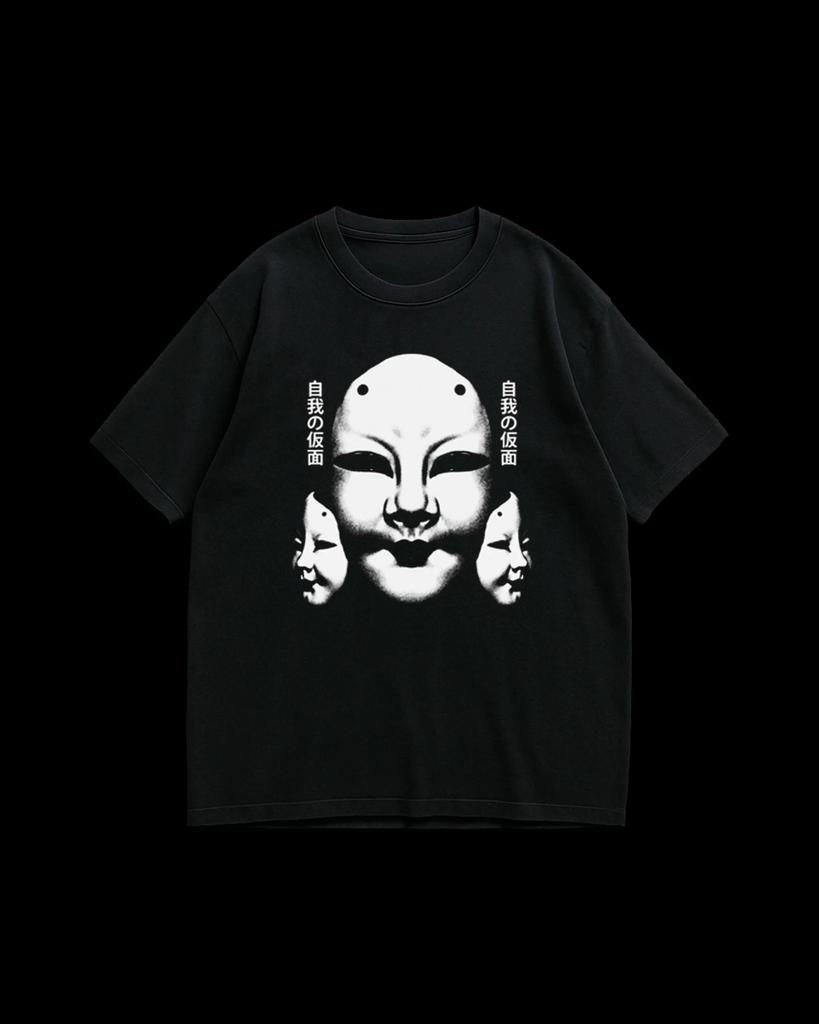 Gothic Men Black Pure Cotton Tshirt Religious and Subculture Dark Style Women Tshirt Philosophical Statement Personalized Top