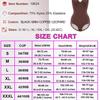European-American Body Shaping Bodysuit: Plus Size Underwire Bra, Waist & Belly Lifting