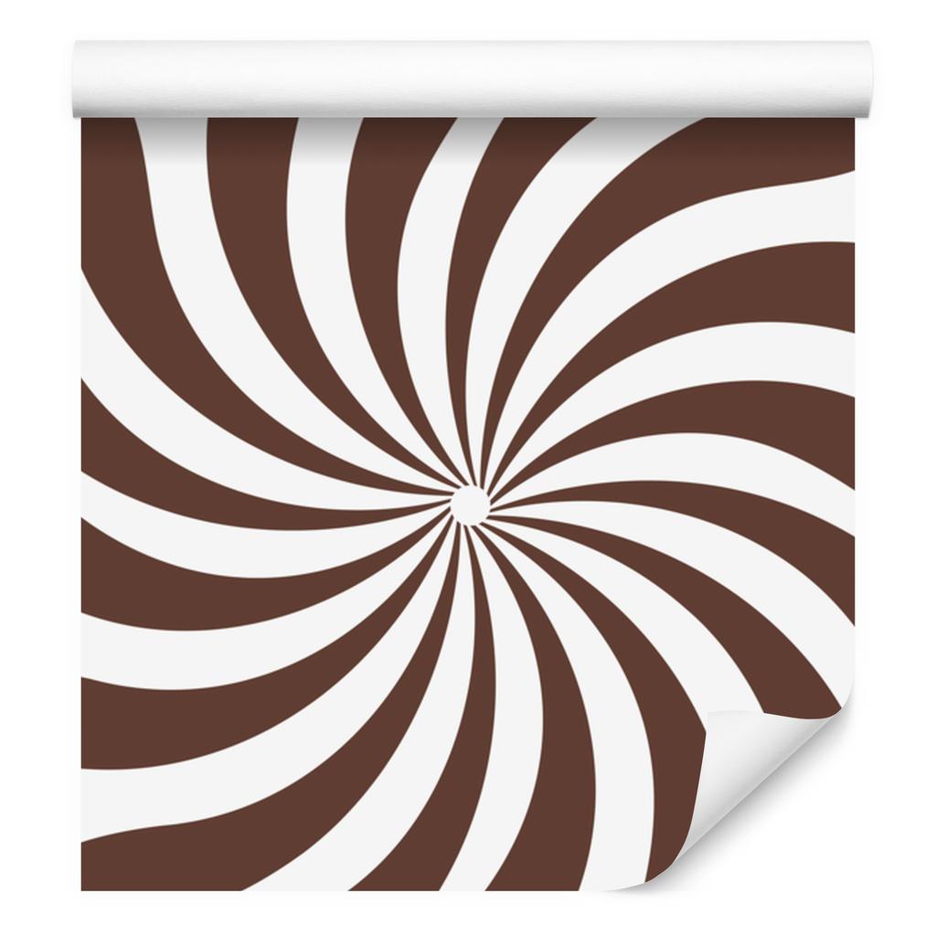 Hippie Wallpaper Background White and Rust for Living Room and Bedroom 50x1000