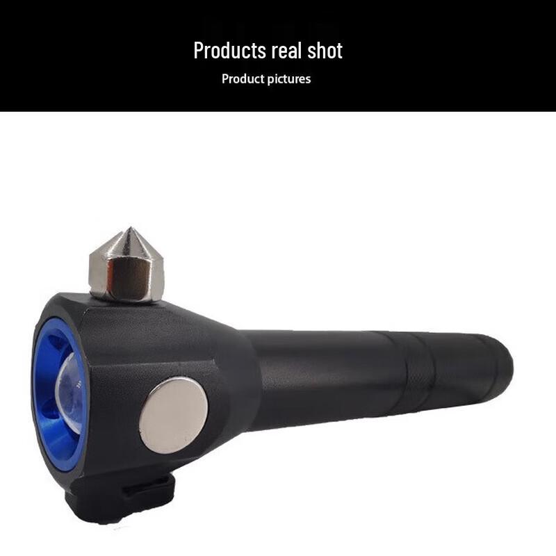 UOSU 2-in-1 Emergency Safety Hammer Flashlight