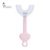 Healthy U-Shaped Anti-Slip Toothbrush Children 360 Degree Soft Oral Care Brush for Newborn