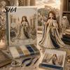 Creative Bead Craft Kit Divine Beaded Goddess Kit, 3D DIY for Adults Art Project with Colorful Beads Teens Women Handmade Gift