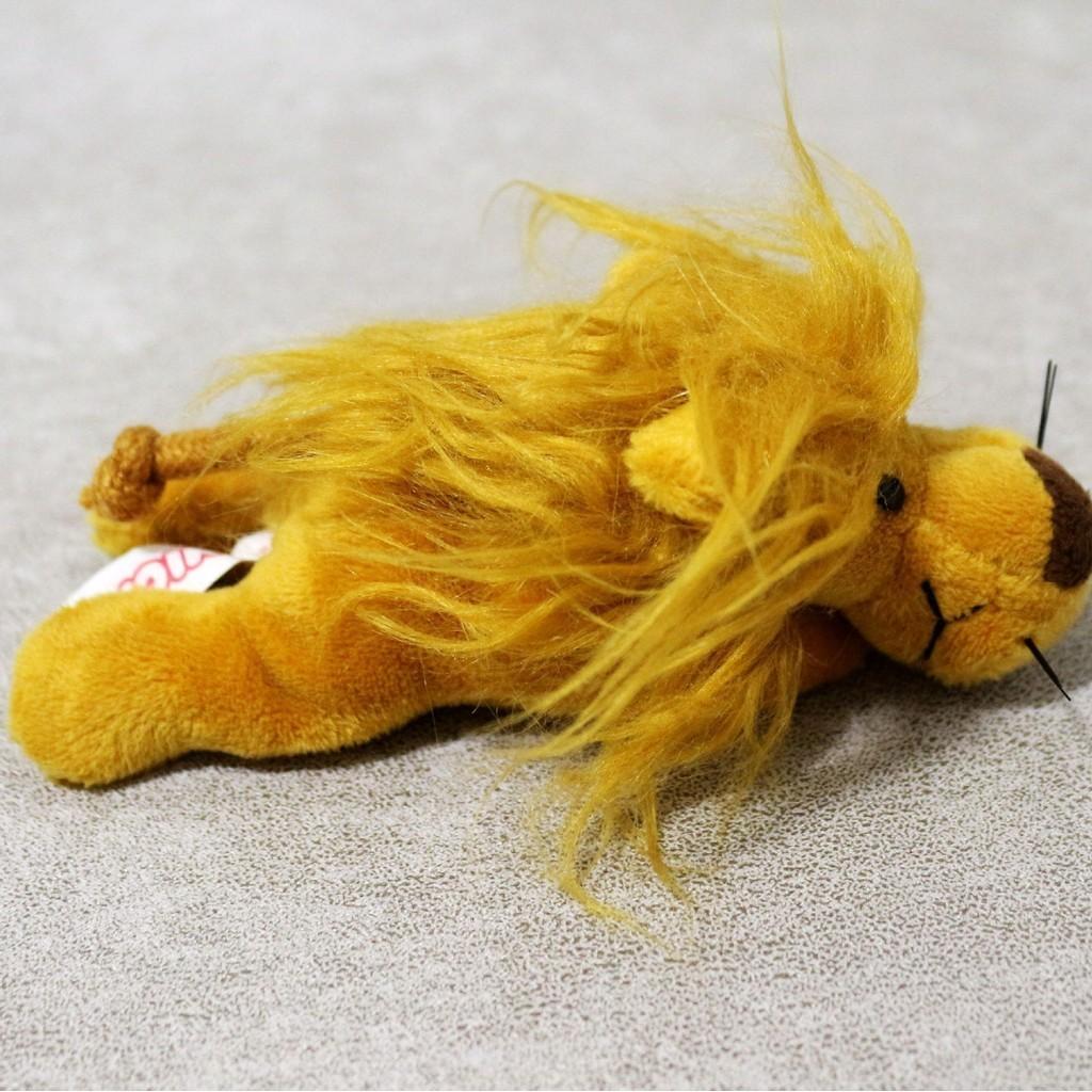 Adorable Plush Animal Fridge Magnet Jungle Series Realistic Lion And Tiger Cartoon Magnets