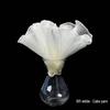 Korean Pearl Ruffle Gauze Floral Bouquet Wrapping Material - Pleated Mesh Wave Gauze