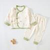 Cotton Baby Clothes Set Long Sleeve Newborn Bottoming Shirt Infant Sleepsuit Pajamas  Daily Wear