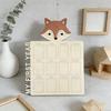Newborn Milestone Wooden Photo Frame & Display Stand - Monthly Baby Calendar