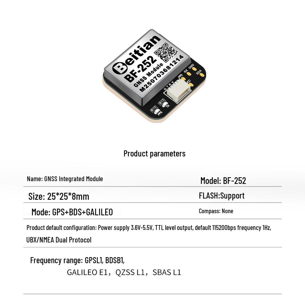 North Sky BF-182 GPS Module Beidou Navigation for Fixed-Wing FPV Drone Flight Controller.