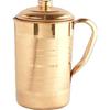 1.5 L Copper Water Jug Sonanshi Brings To You a Premium and Equally Classy Water Pitcher with a Laser Floral Print