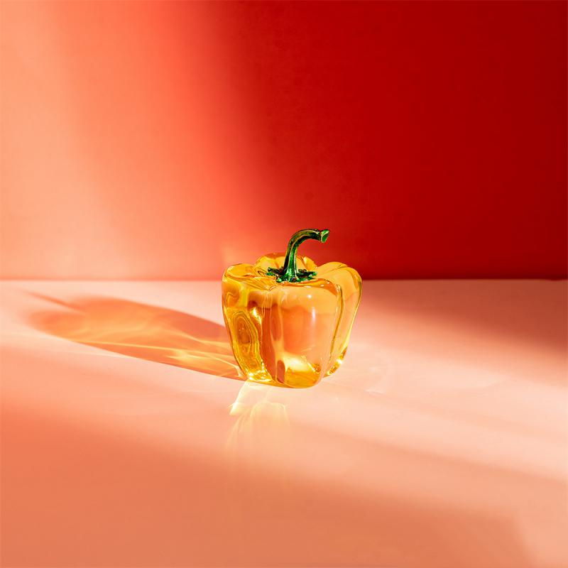Chili Decoration Unique Glazed Home Table Decoration Eye-catching Table Decorations Artificial Pepper Versatile Artificial Mini