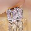 Cao Shi Luxurious Zircon Ear Cuffs: Elegant Earrings for Young Ladies