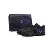 Air Force 1 Low Top Skateboard Shoes Unisex Black Purple CW2288-001(Team454--BOX)