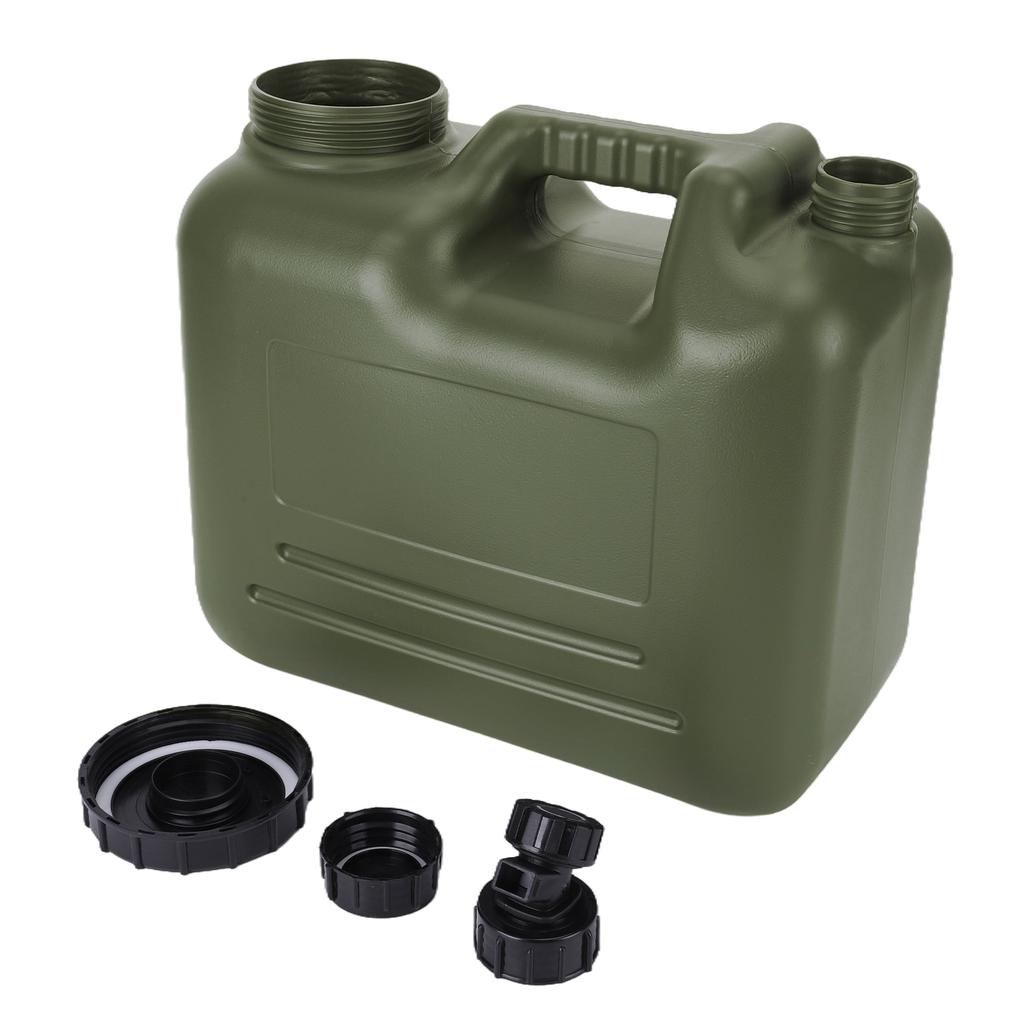 10L/15L No Leakage Camping Bucket with Spigot Water Dispenser W/ Wide Filler Opening for Vehicle Car Outdoor Hiking Picnic