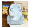 Schoolbag large capacity backpack high value fresh campus junior high school student schoolbag lightweight spring outing backpack female
