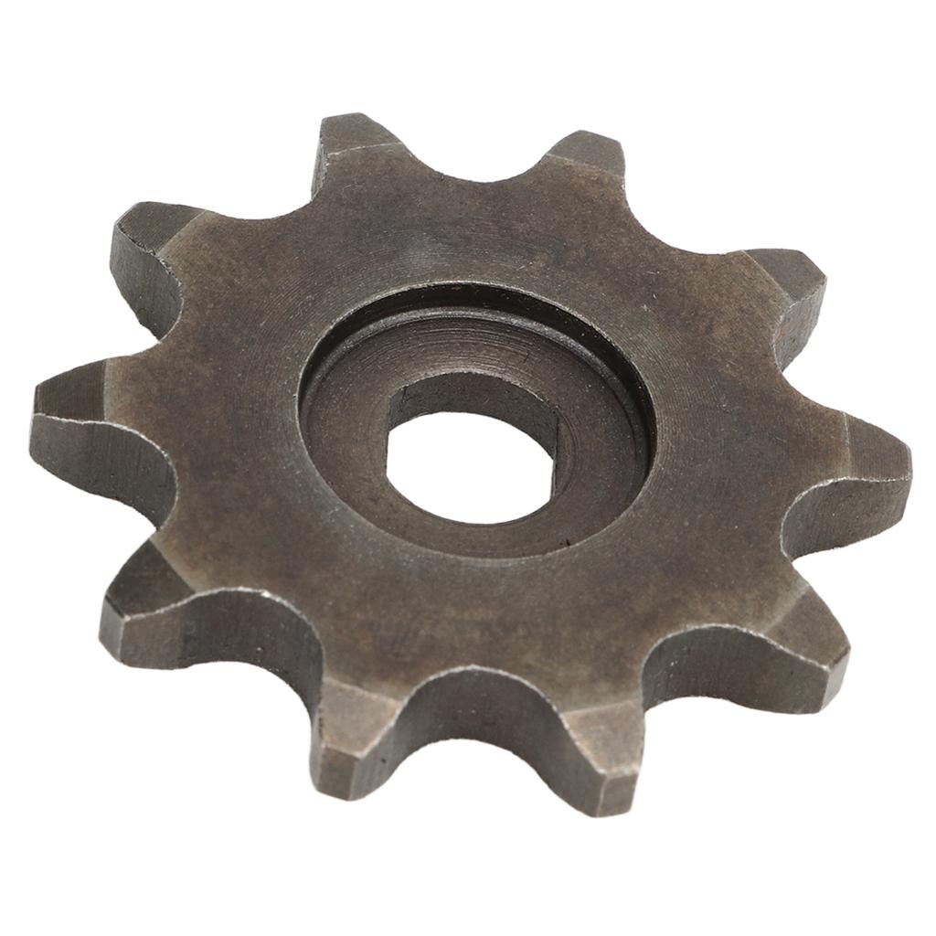 10 Teeth Bike Motor Sprocket Carbon Steel Replacement 10T Bike Chain Sprocket for Gear Motor 5mm