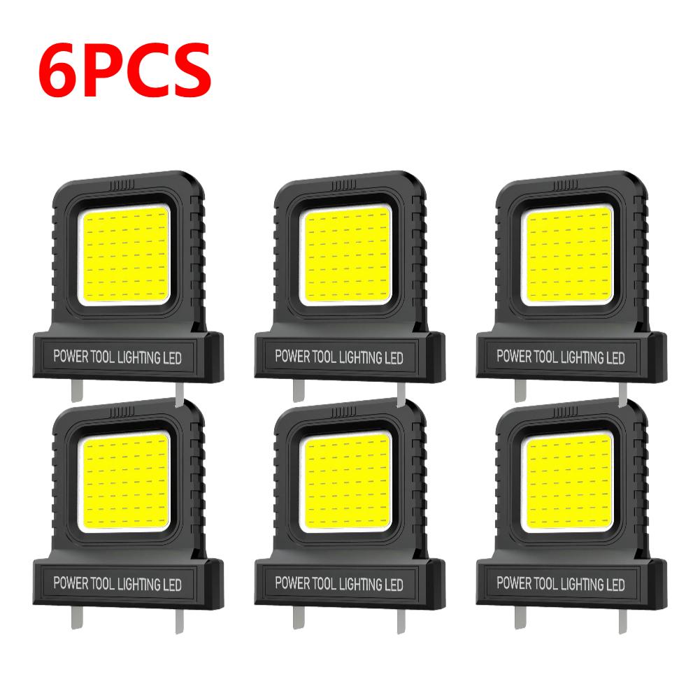 1-10PCS LED Power Tool Parts For Makita For Milwaukee For Bosch For DeWALT For Parkside For Hitachi Lithium Battery Work Lamp