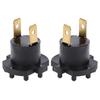 For Mazda 3/5/323 Kawasaki ER6-F Headlight Socket Bulb Holder B28V510A3 1 Pair