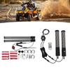 RGB LED Whip Light Chasing Whip Lights 10 Speed Settings 366 Modes App Remote Control for UTV  Off Road Sand Truck Boat