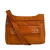 Körpertasche Krokodil Nylon Umhängetasche Orange Nylon Gebraucht