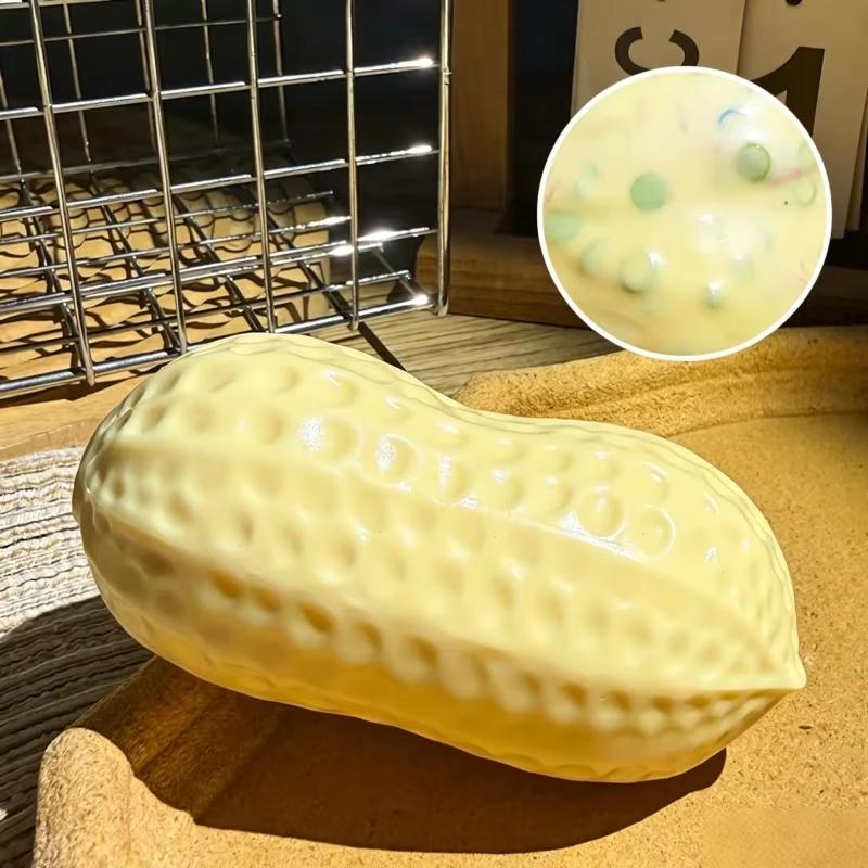 1 STuks Asmr Sensorisch Pinda Squishy Speelgoed Knapperig Boterzacht Knijp Stressbal Gesimuleerd Fidget Speelgoed Voor Volwassenen Ontspanning black