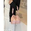 Trendy Womens Summer Pu Bucket Bag Fashionable Casual Crossbody Handbag