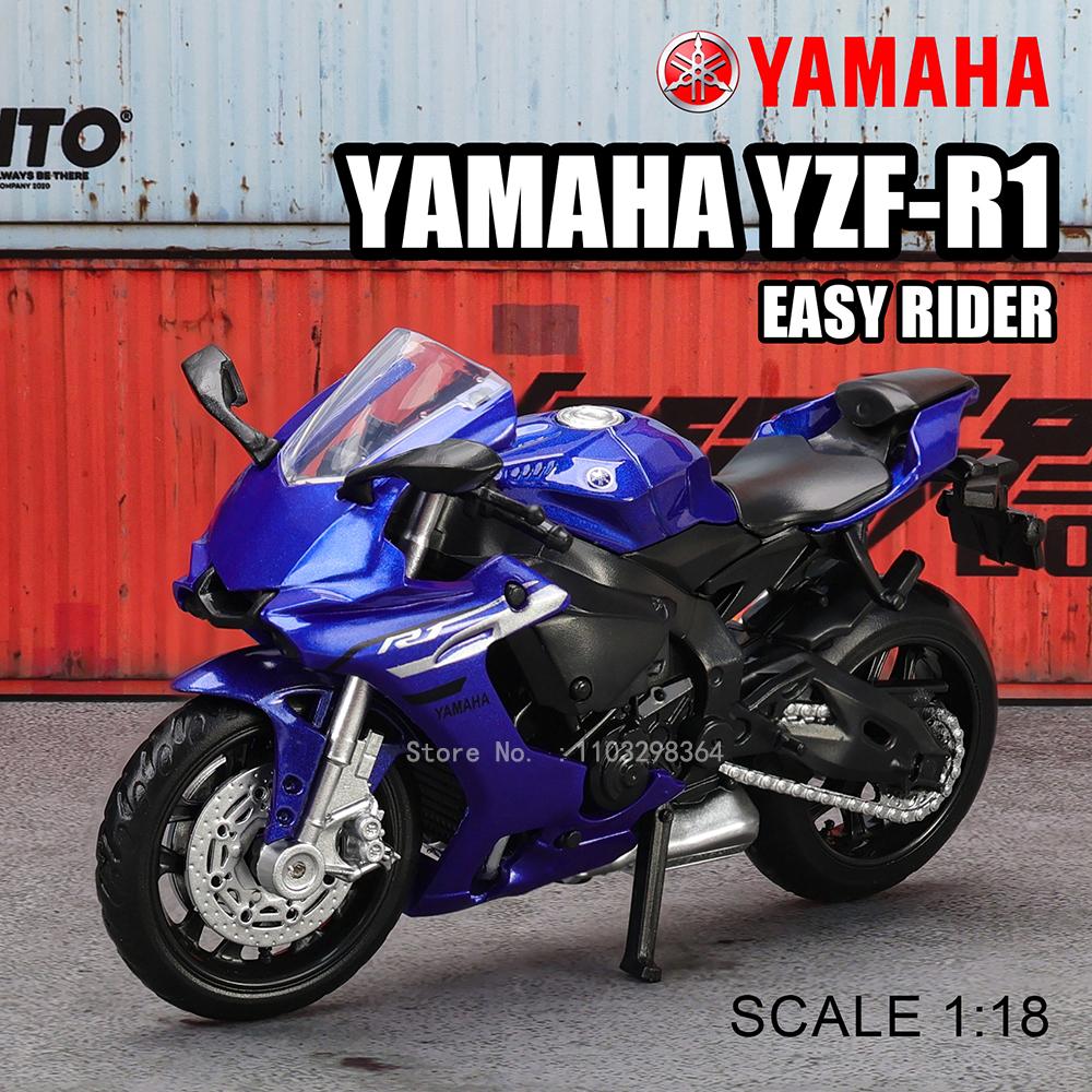 MSZ 1:18 Suzuki GSX-R1000 Motorcycle Alloy Car Model Children's Toy Car Die Cast Motorcycle Model