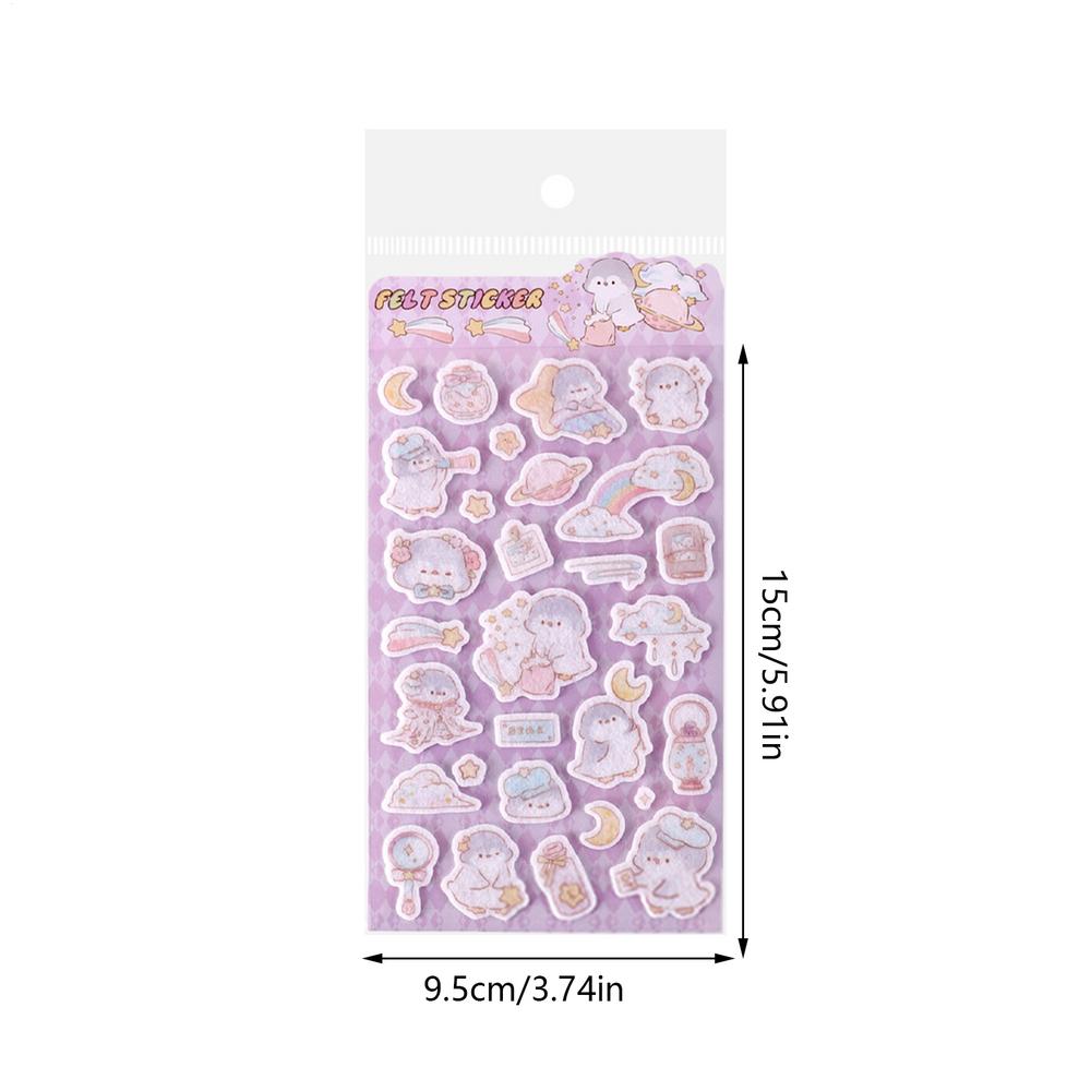 1 Sheets 3D Puffy Stickers For Kids Funny Cartoon Animal Stickers Self-adhesive Scrapbooking Sticker For Journal Notebook Decor