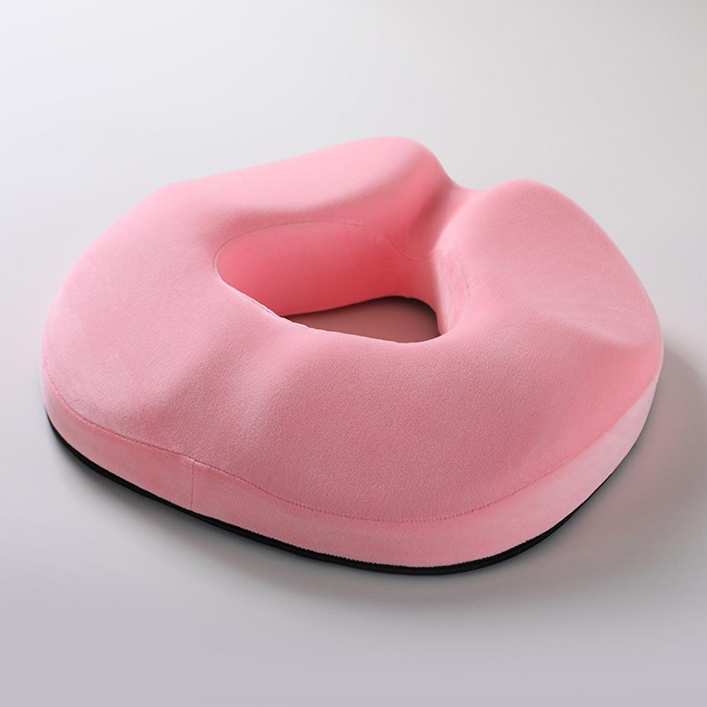 Memory Cotton Hemorrhoid Pad Office Cushion Sitting No Collapsing Summer Breathable Chair Fart Pad Beautiful Buttocks Coccyx Cushion