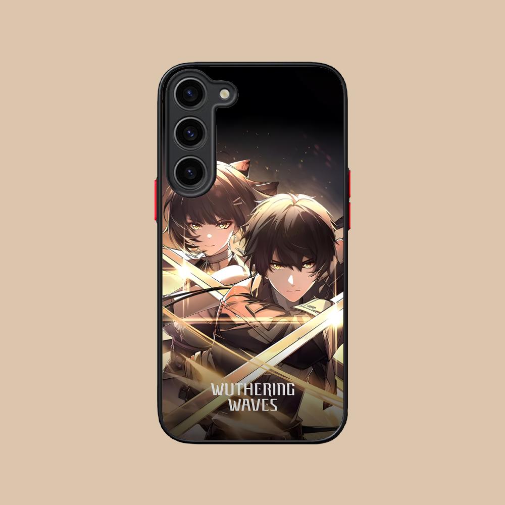 

Wuthering Waves Rover Silicone Mobile Phone Case for Samsung Galaxy S26 S25 S24 S23 S22 S21 Plus FE Ultra Colorful Cover Galaxy S21 Ultra 5G
