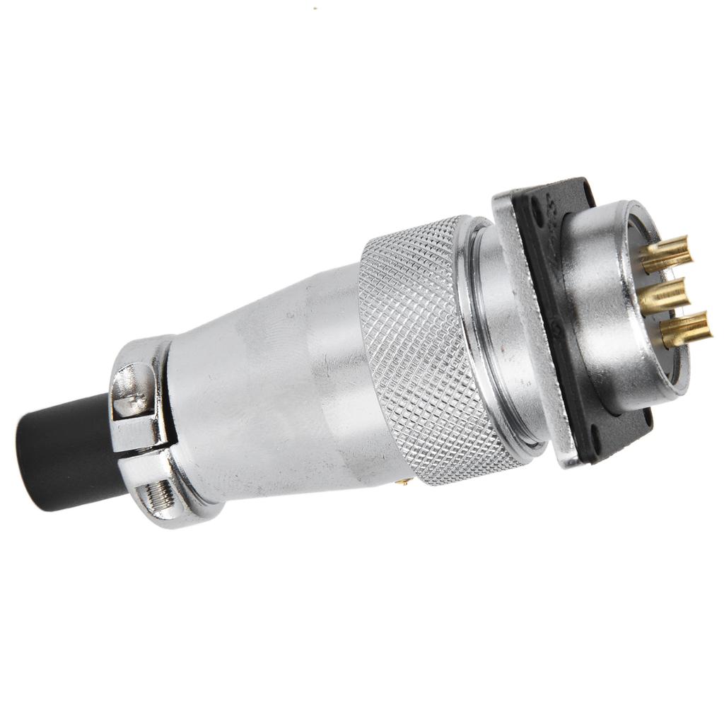 Aviation Connector AC 500V Stable High Strength Waterproof Power Supply Plug Socket Adapter
