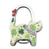 Two-heart Cat Bag Hook: Customizable Logo, Inner-Folding Table Edge Hook for Ladies