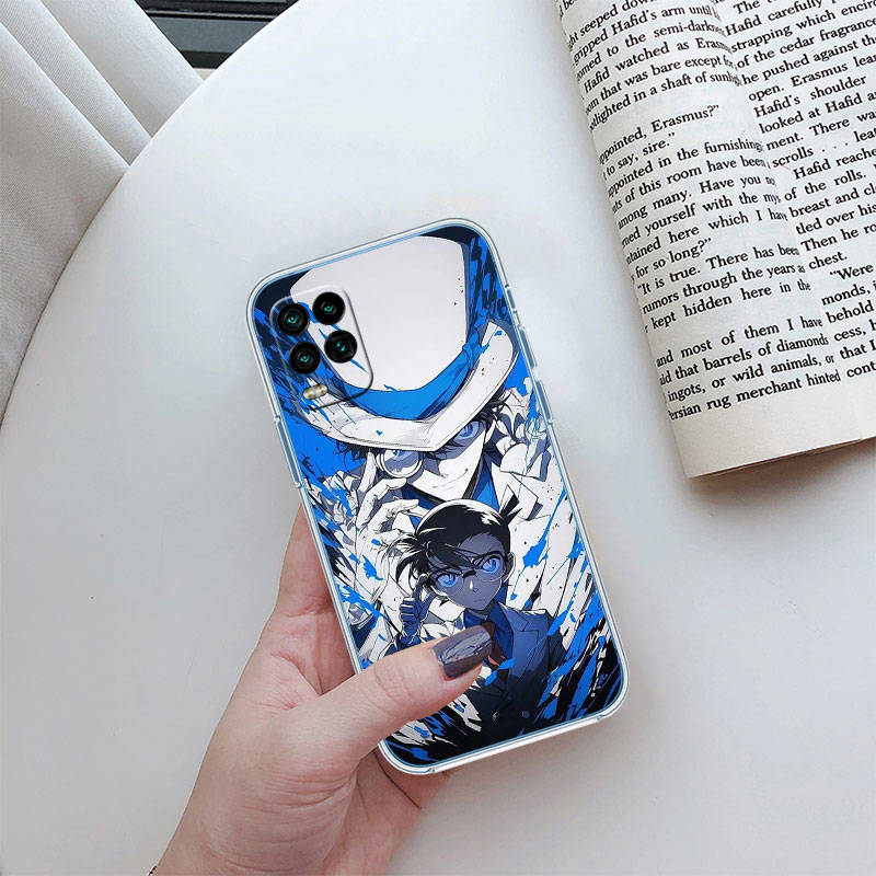 JO17 Detective Conan Phone Case for Motorola E22S E7 G6 G7 G8 G9 Plus Power Play G10 G20 G04 E30 E40 E22 E20 E13 G22 G23 G Stylus Play