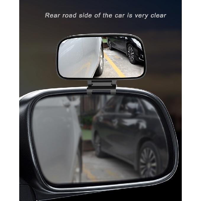 YASOKRO Car Blind Spot Mirror Wide Angle Mirror Adjustable Convex Rearview Mirror for Safety Parking Car Mirror