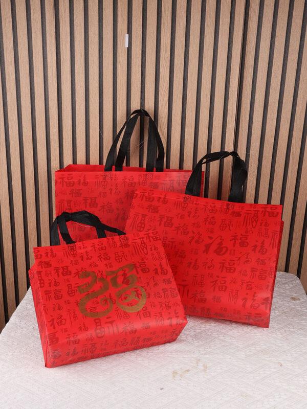 ZISIZ Year of the Snake Non-woven Tote Bag