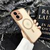 Shockproof Case For iPhone 14 13 12 11 15 Pro Max 14 15 Plus Luxury Matte Translucent Armor For Magsafe Wireless Charge Cover