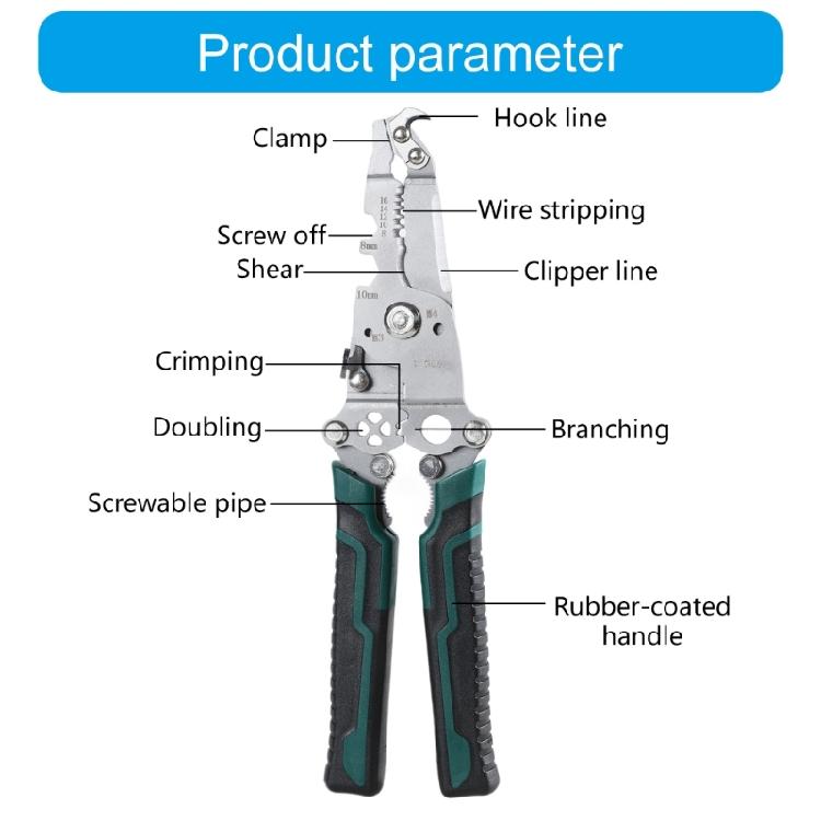 Multipurpose Wire Stripper, Enhancing Efficiency for Electrical Work and DIYer Projects, Efficient Wiring Job
