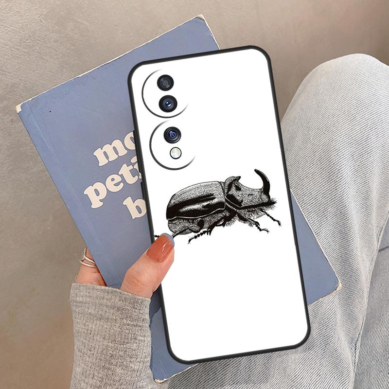 Beetles Insects Case For Honor Magic 8 Pro 5 6 7 Lite Cover For Honor 200 400 90 70 50 X8a X8b X9a X9b X9c