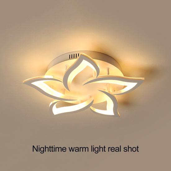 Plafonieră Florală Dimmabilă Lampă cu Culoare de Lumină Ajustabilă cu Telecomandă Corp de Iluminat LED Acrilic Modern pentru Living & Dormitor