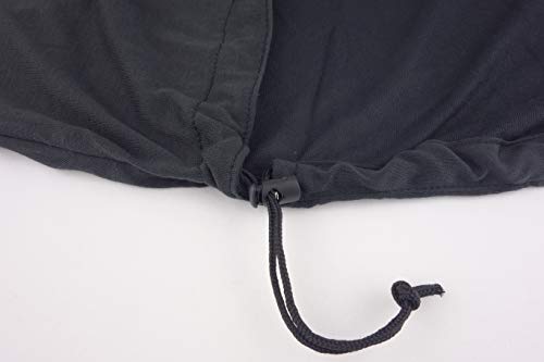 Captain Stag (CAPTAIN STAG) Sleeping Bag, Thermolite Inner Sheet, Mummy Style, with Drawstring Hood, Black, UB-33, 90(50)cm Wide X 210cm Long