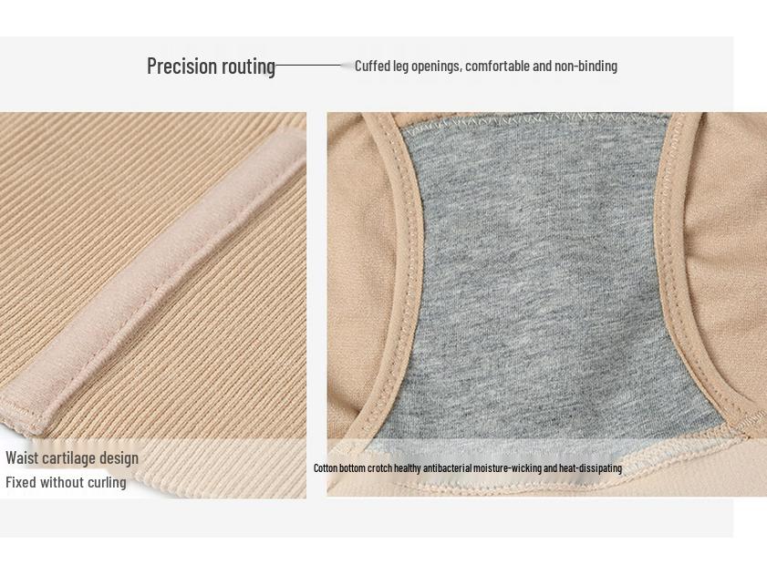 Huazhiran High-Waisted Seamless Postpartum Tummy Control Shaping Panties