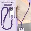 Anti Drop Phone Lanyard Adjustable Length Metal Auto Locking Clasp Polyester Wristband For Mobile Devices Small Gadgets