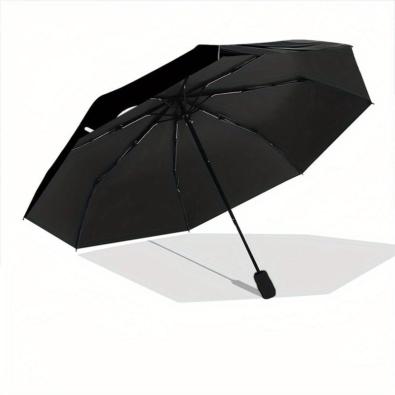 1pc Starry Night Cat Automatic Folding Exquisite Umbrella Portable Collapsible Design, 8-Rib Iron Frame, Durable Fabric, All-Season Casual O