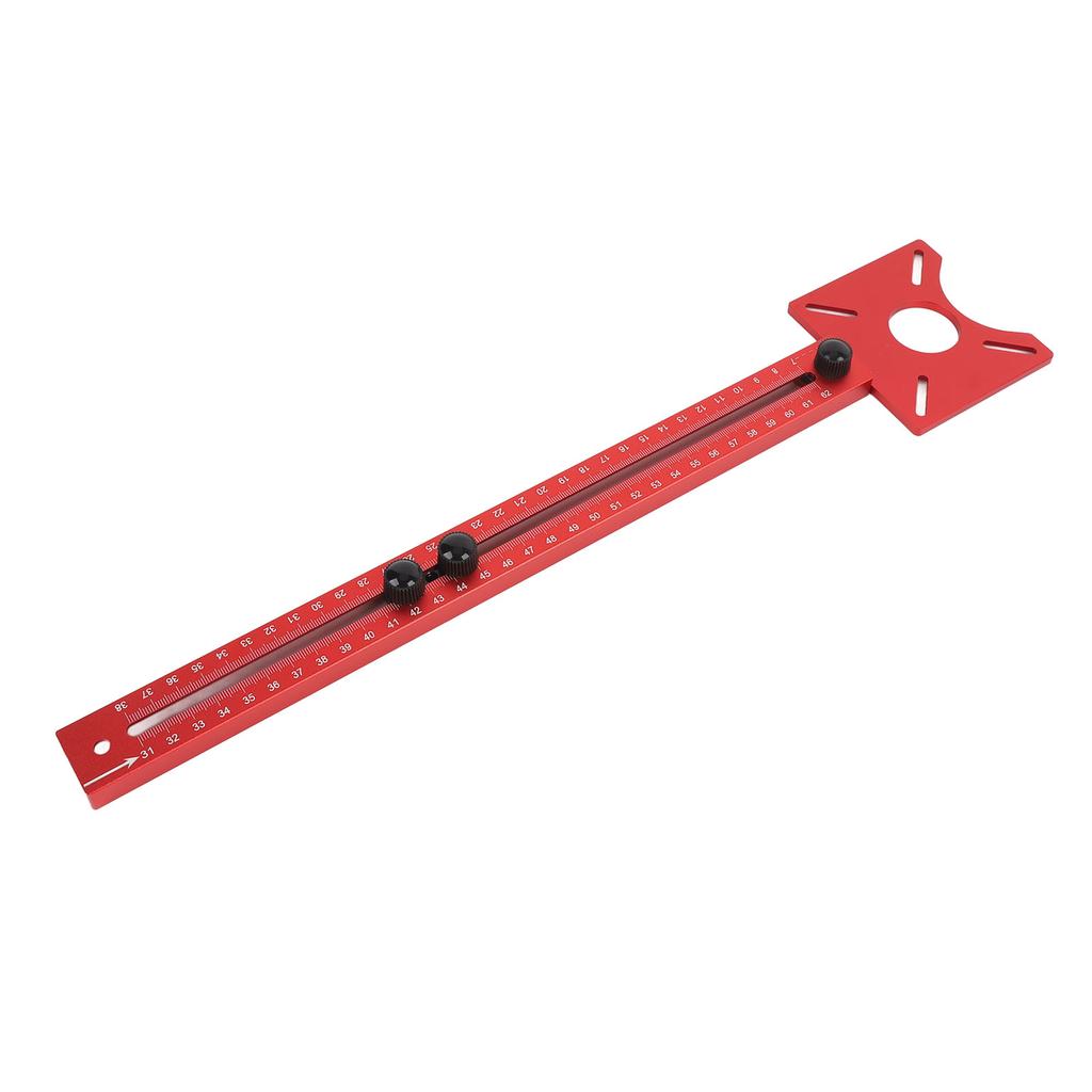 4 in 1 Fräsnut-Halterung Router Aluminiumlegierung Verstellbar Multifunktional Schrankbeschläge Jig