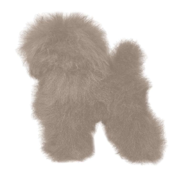Peluca de Práctica para Peluquería Canina de Cuerpo Entero Esqueleto Modelo Opcional De Fibra Sintética Lisa Para Peinar Y Recortar