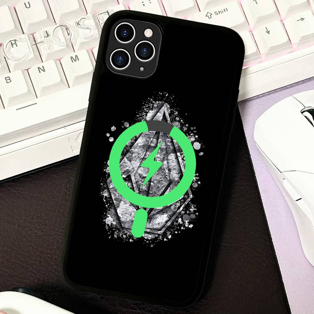 V-Volcom LOGO Fashion For Magsafe Phone Case For IPhone 17 Air 16 15 14 13 12 11 Pro Max Plus Shockproof Cover