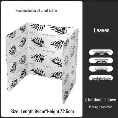 Küchen-Aluminiumfolie Spritzschutz