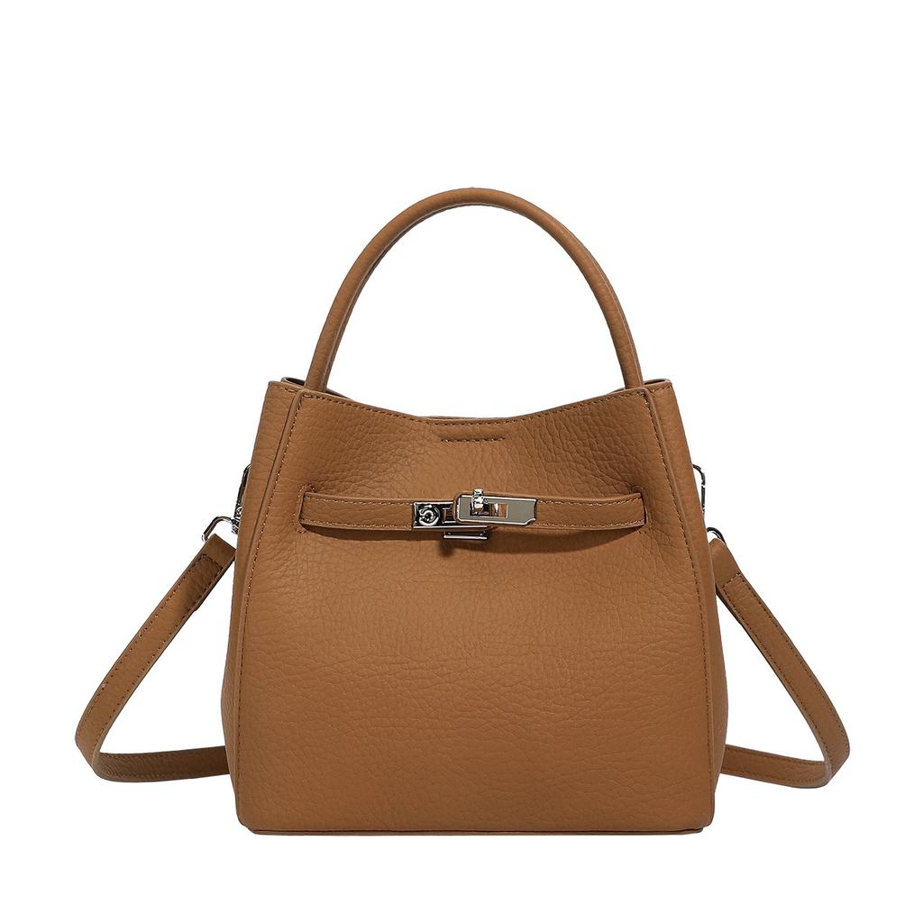 Bucket Bag, Fashionable Vegetable Basket Bag, Versatile Texture and Temperament, Hand-held Bag, Daily Commuting Shoulder Bag